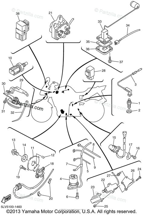 2001 yamaha fz1 wiring diagram 